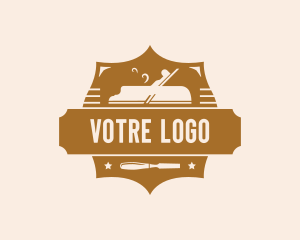 Woodworking - Woodworking Carpenter Tools logo design