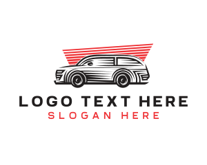 Garage - SUV Car Transportation logo design