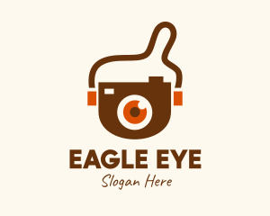 Eye Camera Bag  logo design