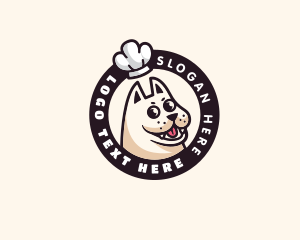 Pupper - Pet Dog Chef Hat logo design