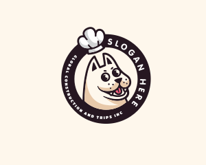 Vet - Pet Dog Chef Hat logo design