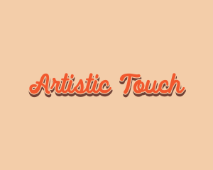 Retro Style Cursive logo design