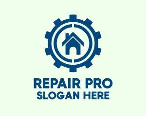 House Repair Service logo design