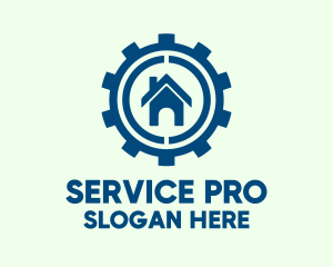 House Repair Service logo design