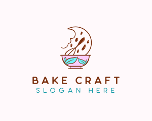 Mixing Cookie Bowl logo design