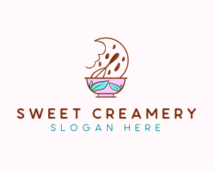 Mixing Cookie Bowl logo design