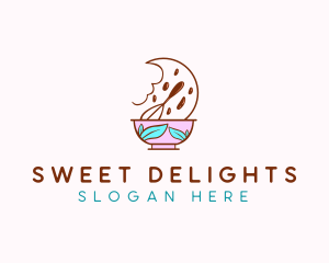 Mixing Cookie Bowl logo design