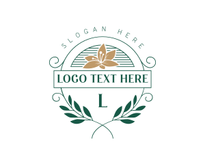 Elegant Garden Wedding Logo