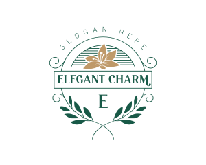 Elegant Garden Wedding logo design