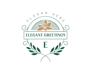 Elegant Garden Wedding logo design