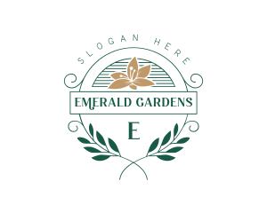 Elegant Garden Wedding logo design