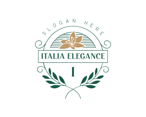 Elegant Garden Wedding logo design