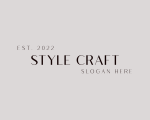 Luxury Feminine Style logo design