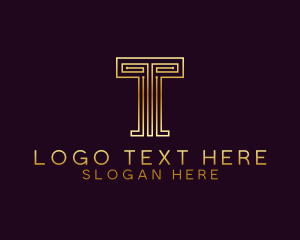  Premium Business Letter T logo design