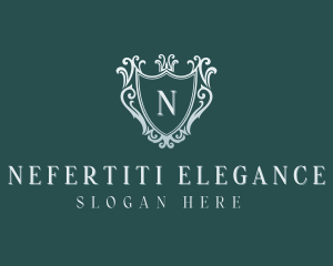 Elegant Event Shield logo design