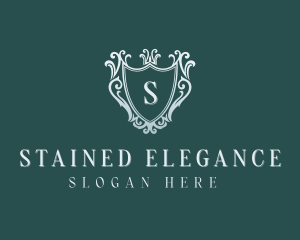 Elegant Event Shield logo design