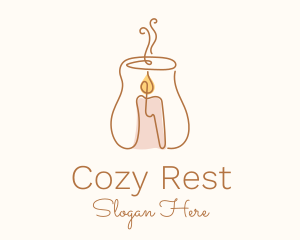 Scented Candle Maker logo design