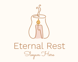 Scented Candle Maker logo design