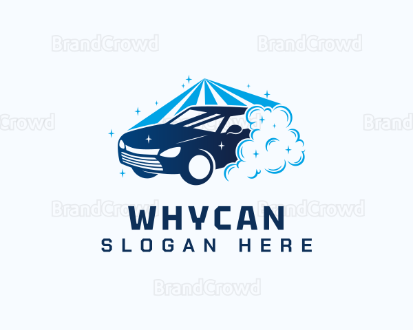 Carwash Cleaning Business Logo