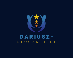 Daycare - People Star Community logo design