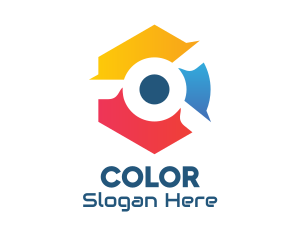 Multicolor Digital Software logo design