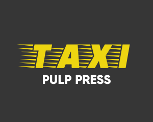 Taxi Cab Font Text Logo