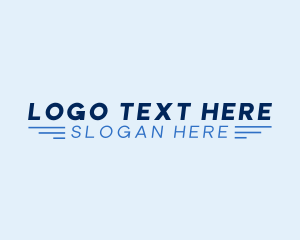 Tech - Modern Logistics Company logo design