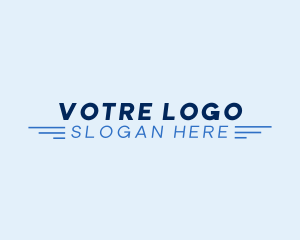 Modern Logistics Company Logo