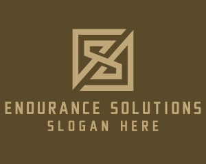 Luxury Finance Letter S logo design