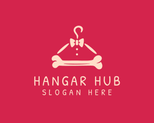 Hanger - Pet Bone Hanger logo design