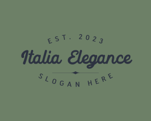 Elegant Apparel Brand logo design