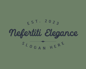 Elegant Apparel Brand logo design