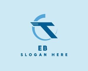 Internet - Digital Speed Letter T logo design