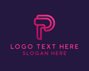 Software - Generic Agency Letter P logo design
