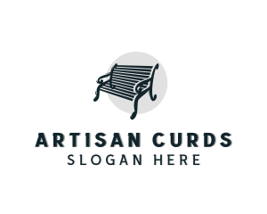 Garden Bench Furniture logo design