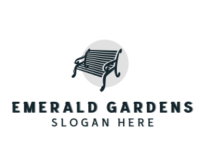 Garden Bench Furniture logo design