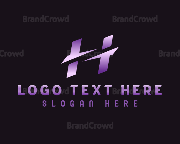Tech Brand Letter H Logo