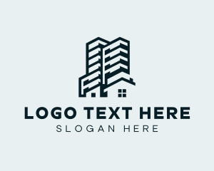 Property - Hotel Building Property logo design