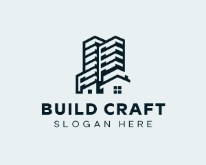 Hotel Building Property logo design