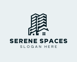 Hotel Building Property logo design