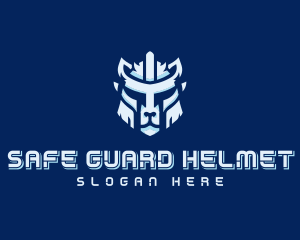 Helmet - Lion Warrior Helmet logo design