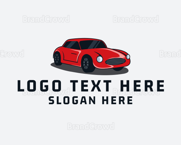 Transportation Sports Car Logo