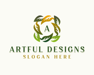 Leaf  Garden Boutique logo design