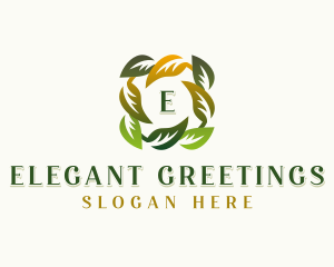 Leaf  Garden Boutique logo design