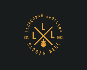 Bootcamp - Rustic Leaf Camping logo design
