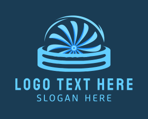 Fan - Cooling Exhaust Fan logo design