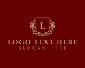Elegant - Deluxe Floral Boutique logo design