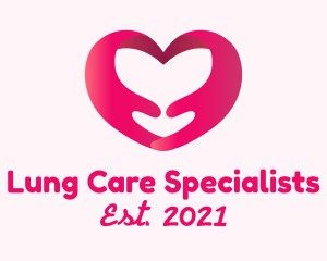 Heart Love Care logo design