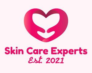 Heart Love Care logo design