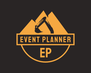 Heavy Equipment - Orange Mountain Excavation logo design
